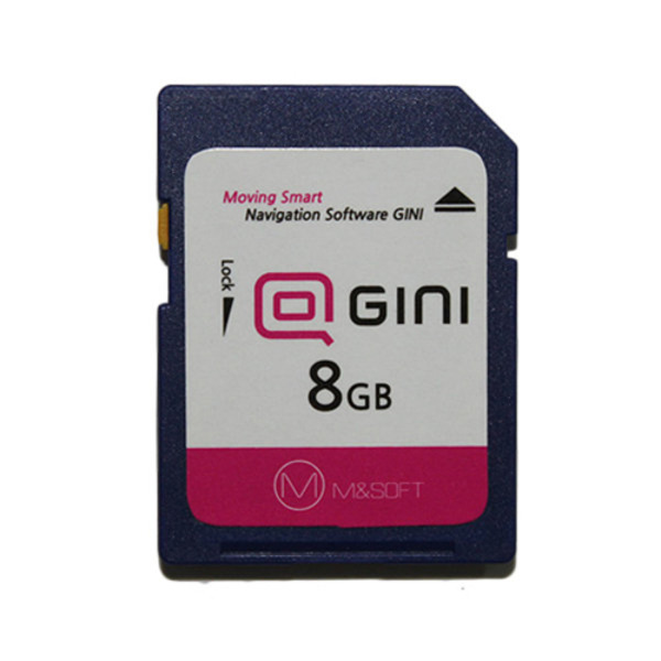 웅진홀딩스WG-M09 전용 메모리카드 8GB 지니 네비 SD