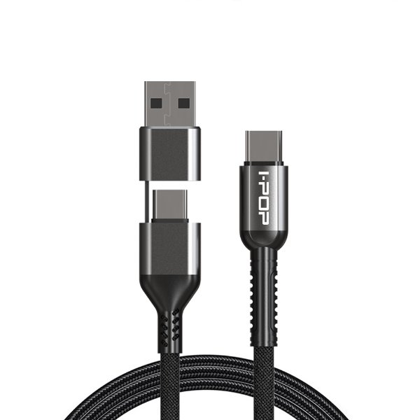 아이팝 2in1 PD 고속충전 케이블 C타입 &amp; USB